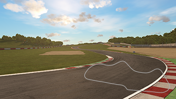 Donington Park 2023, layout nationalhr